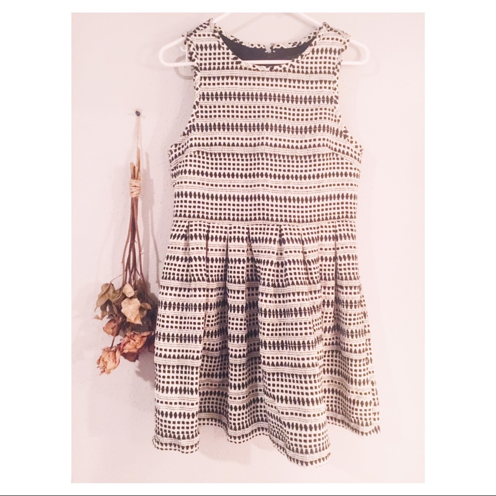 Black and White TopShop Party Dress